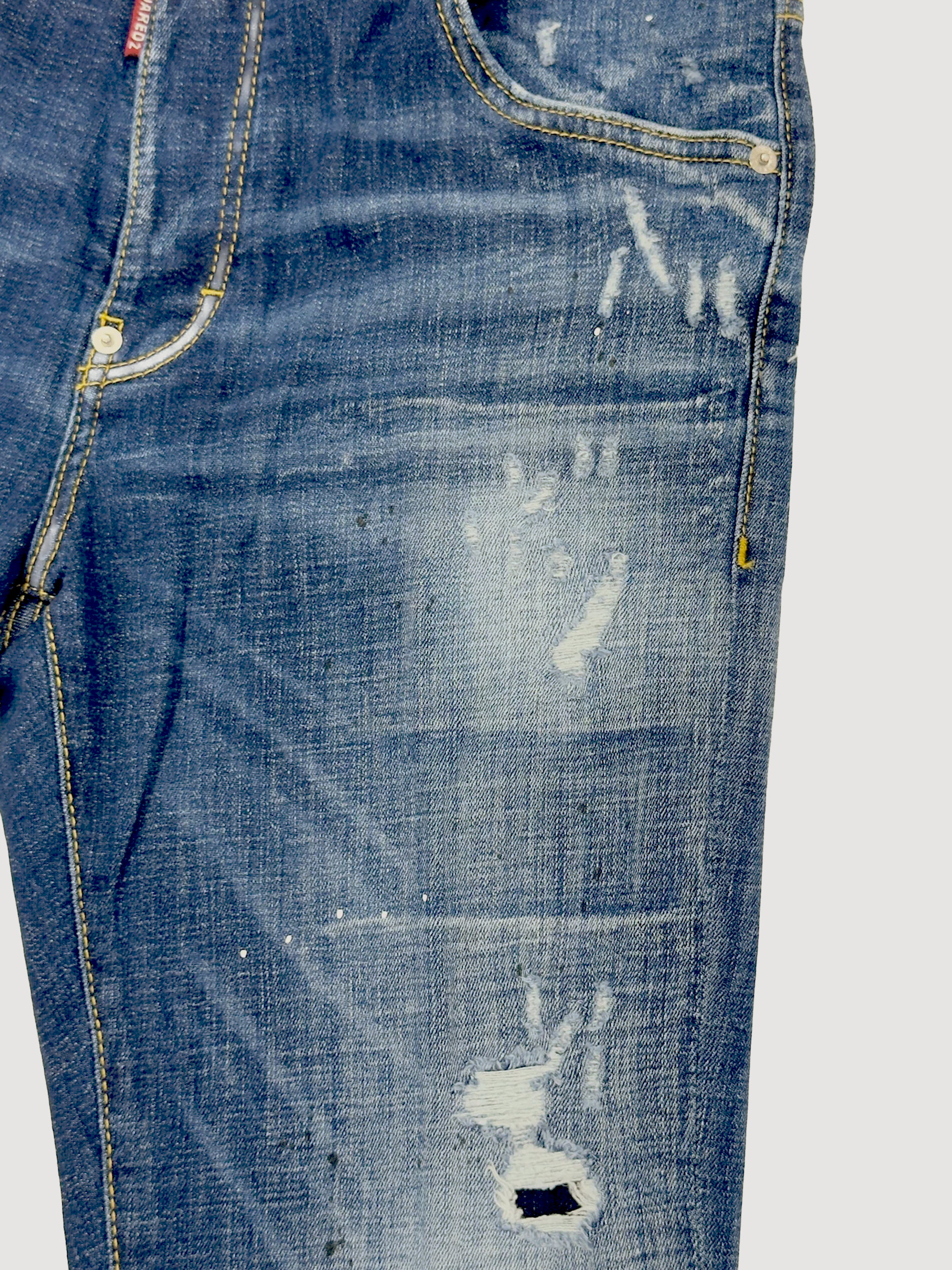 Dsquared2 Skater Skinny Jeans in Blue