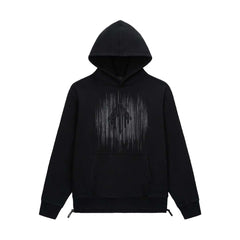RtA Jordan Etched Monogram Hoodie Black