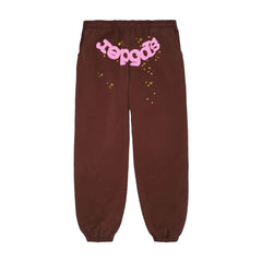 Sp5der Classic Sweatpants 'Brown'