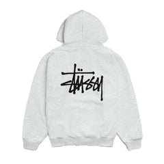 Stussy Basic Hoodie Grey