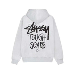 Stussy Tough Gear Hoodie Grey
