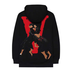 Vlone Pop Smoke Black Dogs Hoodie