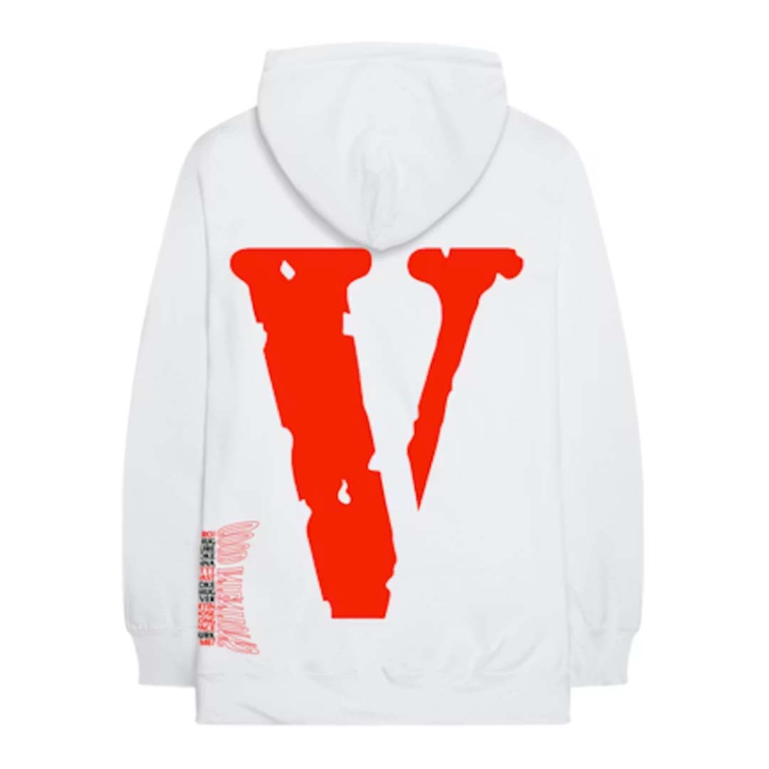 Vlone White Bad Habits Good Intentions Hoodie